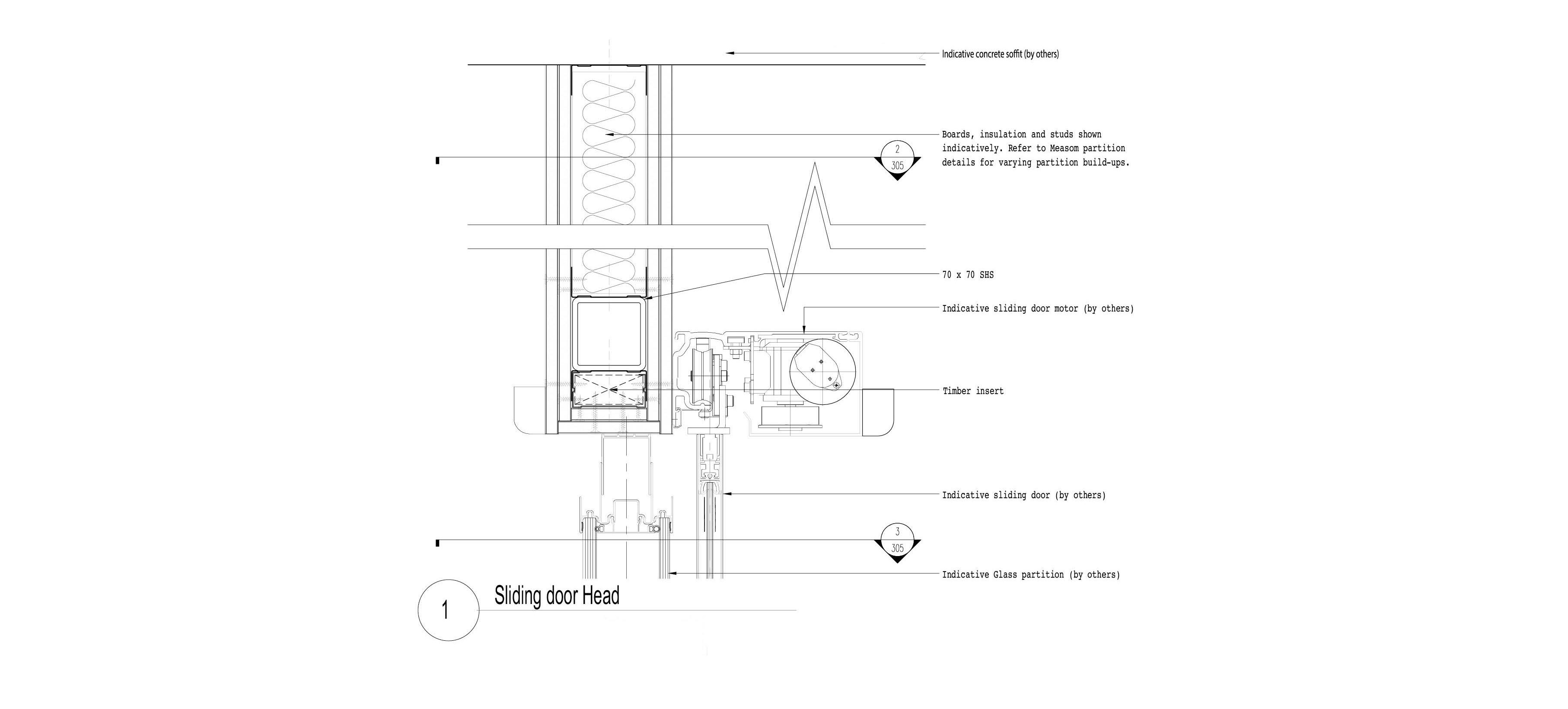 Floating hanging door v3 Measom